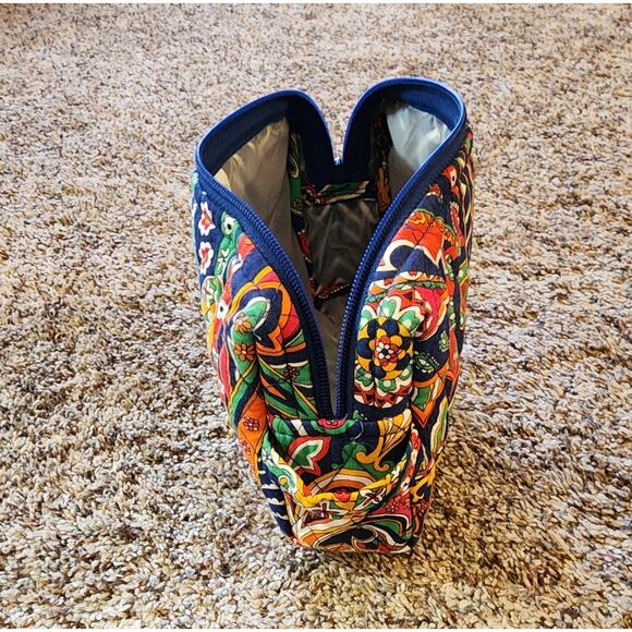 Vera Bradley Makeup Bag Venetian Paisley RETIRED (Pre-loved) Trinket Bag - Picture 5 of 9